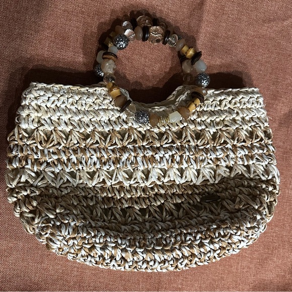 Woven straw Handbag - Picture 2 of 10